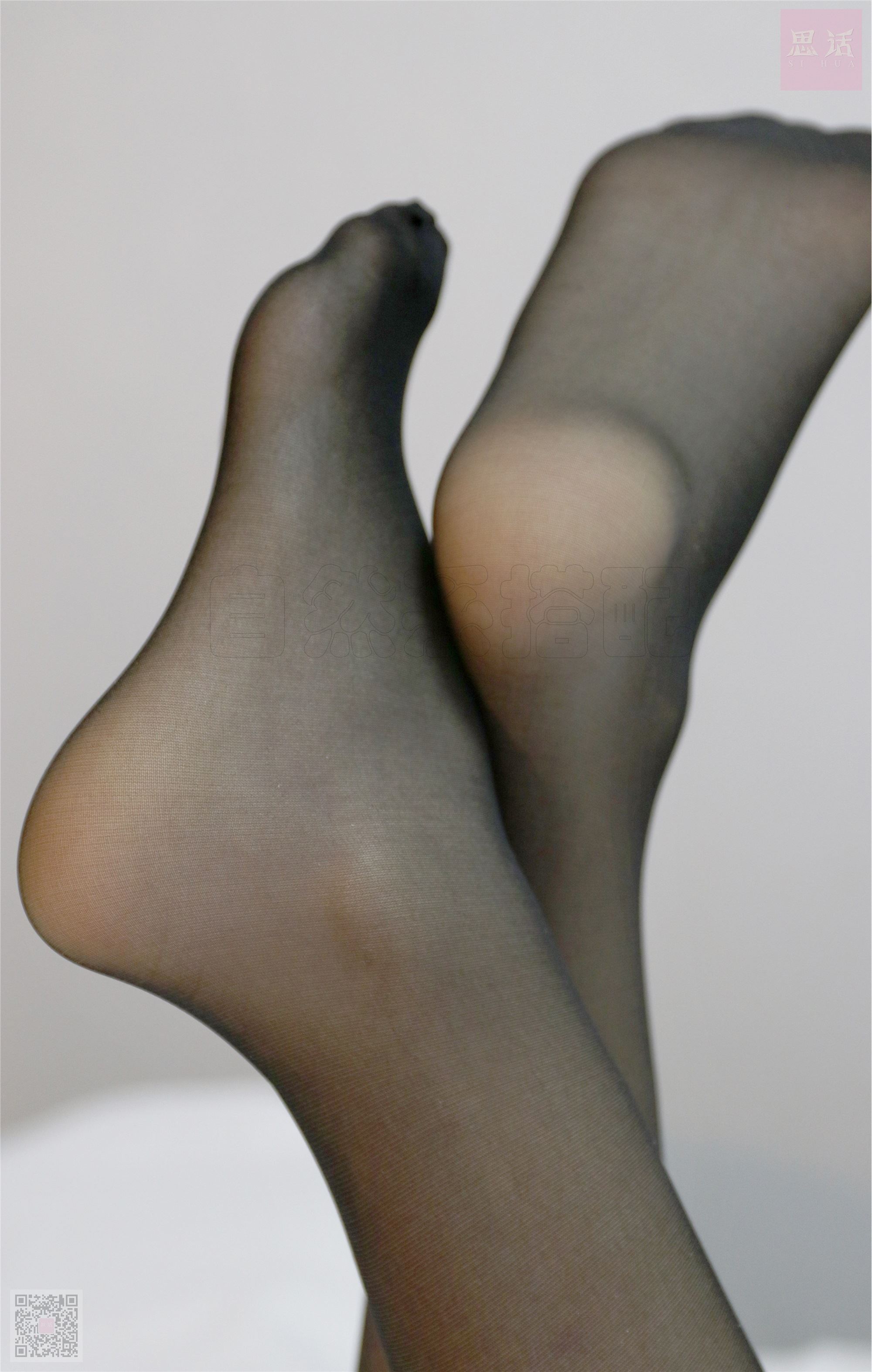 SiHua思话  SH024 可乐 双丸子头邂后上旗袍